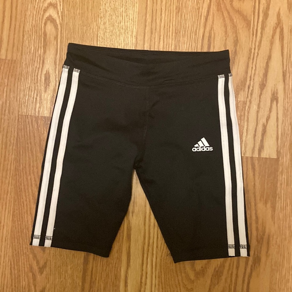 Adidas size 7/8 long spandex shorts